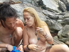 Amateur, Blonde, Sucer une bite, Fille latino, Réalité