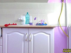 Grote kont, Europees, Dik, Reusachtig, Ondergoed, Masturbatie, Russisch, Webcamera
