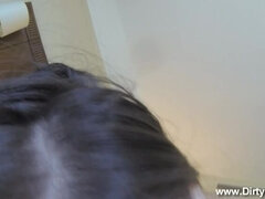 Любители, Большой член, Минет, Брюнетки, Очки, От первого лица, Шпионские видео, Молоденькие