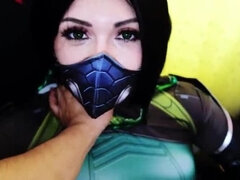 Viper Game Cosplay: SweetDarling's Blowjob & Creampie - Stepsister Fantasy