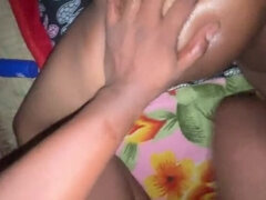 Bengali Bhabhi Oil Massage - Big Boobs & Ass Fingering in Desi Homemade Sex