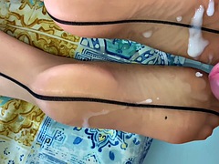 素人, コンピレーション, 足, フェティッシュ, 手コキする, ナイロン