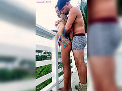 捕まる, ホテル, 公共, フェラする, ティーン