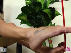 Amateur, Feet, Female, Fetish, Foot fetish, Italian, Milf, Solo