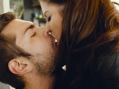 Blasen, Braunhaarige, Paar, Füsse, Fingern, Küssen, Muschi, Ablutschen