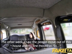 Alessa Savage gets a massive creampie in her skinny young goth taxi
