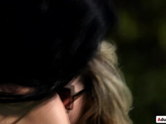 69, ブロンド, 茶髪の, Hd, キス, レズビアン, 淫乱熟女, アウトドア