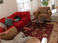 Blondine, Familie, Reif, Natürlich, Orgasmus, Pornostars, Reiten, Taboo