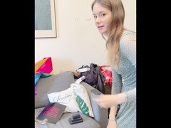 Hinter den kulissen, Britisch, Kleid, Freundin, Griechisch, Zierlich, Erotischer film, Strümpfe