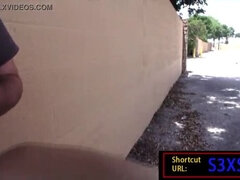 Rubia, Mamada, Grupo, Madres para coger, Al aire libre, Pov, Público, Trio