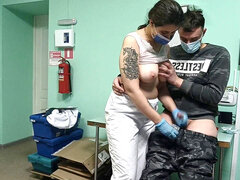 Médecin, Masturbation, Infirmière, Sperme