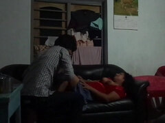 srilankan Aunty hot fucked by blackmailer young boy - Big dick