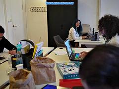 Любители, Минет, Рогоносцы, Семяизвержение, Сперма на лице, Француженки, Секс без цензуры, В офисе