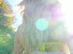 Strand, Blond, Schattig, Hd, Natuurlijk, Buiten, Softcore pornografie, Alleen