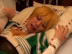 Aziatisch, Pijpbeurt, Universiteit, Vingeren, Japaans, Tiener, Tieten likken