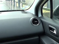 Verga grande, Fetichismo travestista, Lencería, Masturbación, Maduro, Al aire libre, Público, Transexual