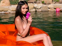 Morena, Hd, Masturbación, Tetas naturales, Coño, Solo