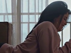 デカチン, デカパイ, フェラチオ, ボンデージ, 茶髪の, 中出し, 姉妹, オッパイの