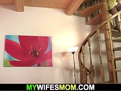デカパイ, フェラチオ, イマラチオ, 指いじり, 淫乱熟女, 母, 義母, 禁句