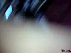 Anal, Cul, Brunette brune, Fait maison, Fille latino, Orgasme, Criant, Mouillée