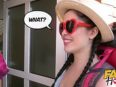 Sucer une bite, Gorge profonde, Hard, Hd, Pigtail, Chatte, Adolescente