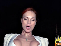 Deutsch, Reif, Milf, Im freien, Piercing, Pov, Öffentlich, Realität