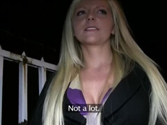 Leie, Blondine, Hd, Ungarisch, Geld, Im freien, Pov, Öffentlich