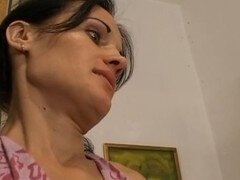 Amerikanisch, Grosser schwanz, Blasen, Spermaladung, Titten