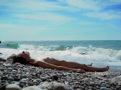 Playa, Culo grande, Morena, Holandés, Hd, Desnudo, Tetas