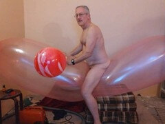 Papi, Schwul, Grossvater, Wichsen, Latex, Solo