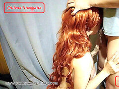 Bondage domination sadisme masochisme, Fille latino, Rousse roux, Fessée