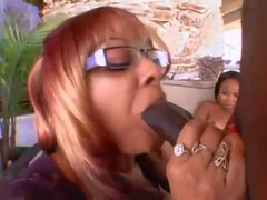 Gorda, Negro, Mamada, Tetona, Hija, Polla, Gorda, Trio