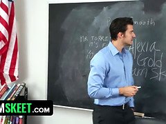 ブロンド, なめる, 自然山雀, オマンコ, 女子高生, 叫ぶ, スカート, スカートのぞき