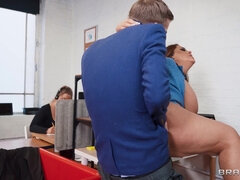 Busty plumpers Amber Jayne and Coco Rains hot video