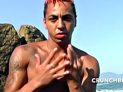 アナル, デカチン, フェラチオ, ゲイ, ハードコア, ラティーナ, 筋肉, ラフ