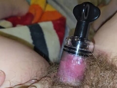 Amerikanisch, Kitzler, Fett, Hd, Orgasmus, Pumpe, Muschi, Vibrator