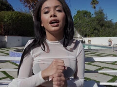 最高, 茶髪の, 手コキする, オナニー, アウトドア, 靴, ストリッピング, ティーン