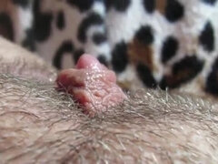 Extreme Close-up of My Gigantic Throbbing Clit