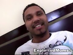 Enthousiasteling, Amerikaans, Hondjeshouding, Omie, Reusachtig, Zuigen, Tieten likken, Slet