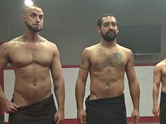 Arsch, Schwarz, Schwarz, Schwul, Gruppe, Hardcore, Ringkampf