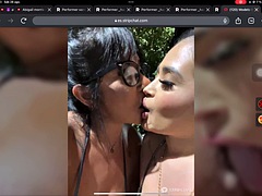 Gros seins, Fille latino, Masturbation, Gicler, Nénés