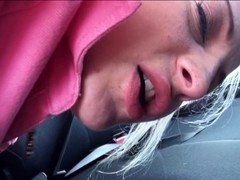 A hot amateur gets her cunt and ass penetrated close up