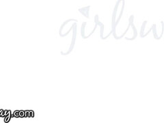 Gros cul, Gros seins, Blonde, Lesbienne, Seins naturels, Orgasme, Petite femme, Nénés