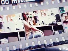 フェラチオ, 捕まる, Hd, オフィス, ポリス, 現実, 赤毛, ユニフォーム