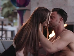 Минет, Семяизвержение, Молоденькие, Сиськи