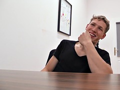 Real str8 stud stroking and sucking cock till cumshot