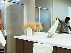 SPYFAM Stepdad Makes Stepdaughter's Cunt His Fuck Toy - Amber Moore