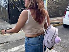 アメリカ人, ハードコア, Hd, 自家製, メキシコ人, 淫乱熟女, ヌード, 公共