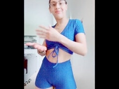 Bikini, Brutal, Fait maison, Chatte, Spandex, Serré, Rétro ancien, Voyeur