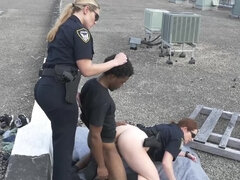 Noire, Sucer une bite, Rondelette, Femelle, Hard, Interracial, Plan cul à trois